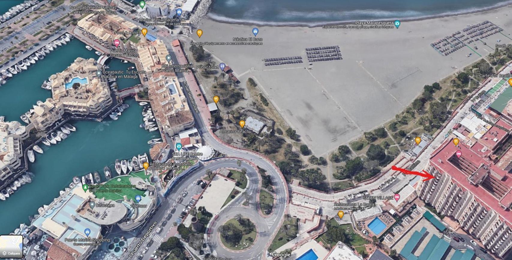 Tamarindos 30M De La Plage Lägenhet Benalmádena Exteriör bild